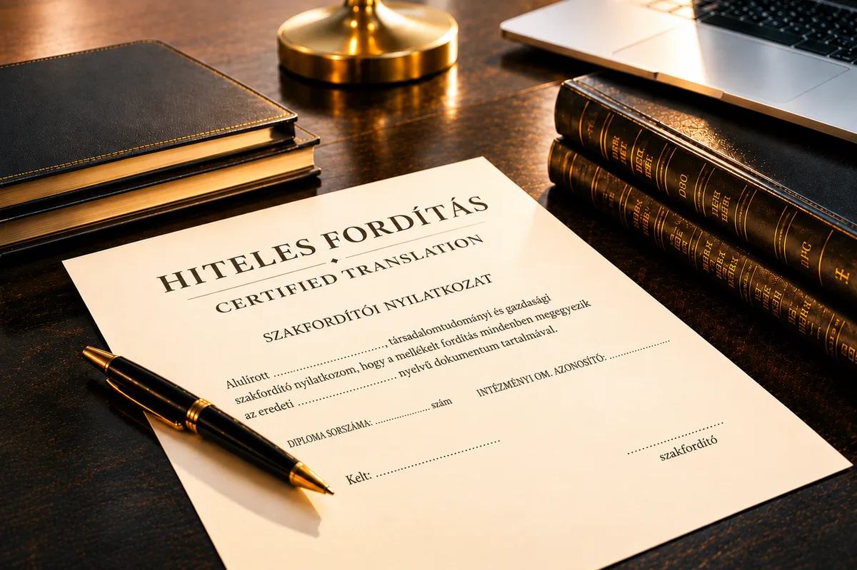 Hiteles fordítás